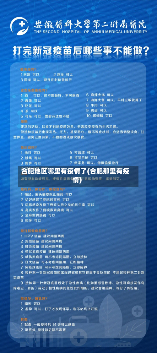 合肥地区哪里有疫情了(合肥那里有疫情)