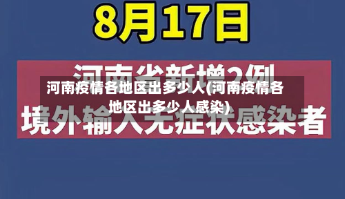 河南疫情各地区出多少人(河南疫情各地区出多少人感染)-第2张图片