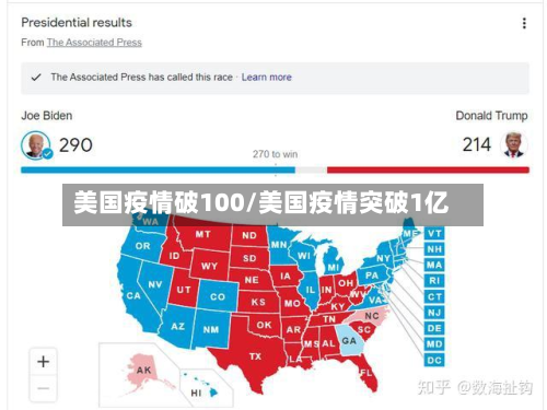 美国疫情破100/美国疫情突破1亿