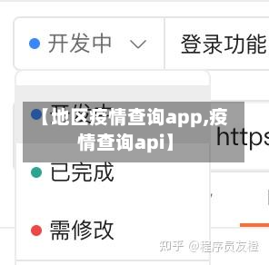 【地区疫情查询app,疫情查询api】