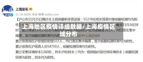 上海地区疫情详细数据/上海疫情区域分布-第3张图片