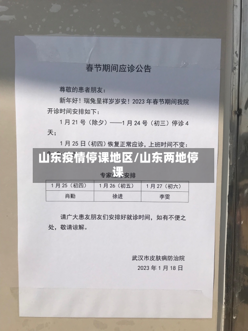 山东疫情停课地区/山东两地停课-第2张图片